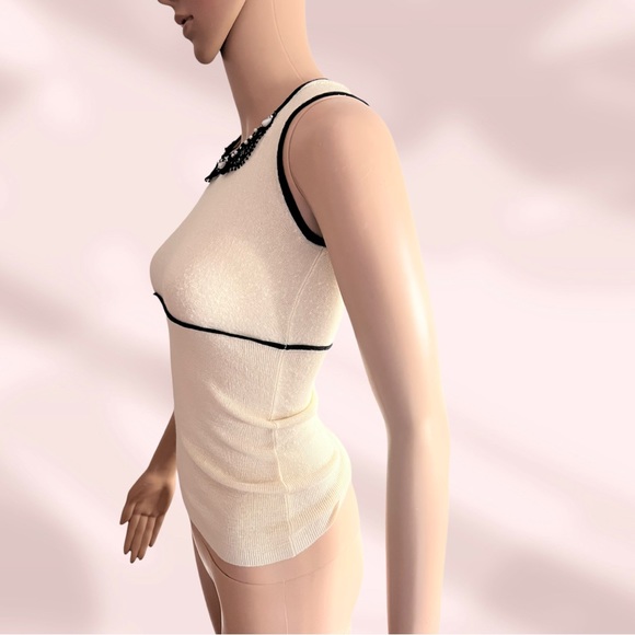 Alannah hill Complete me Cami ladies size 6 Wool Blend,embellished Neckline - Picture 3 of 10